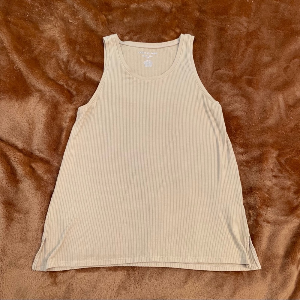 Ribbed Soft and Sexy American Eagle Tank Top